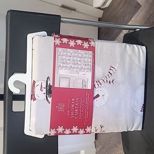 Christmas shower curtain